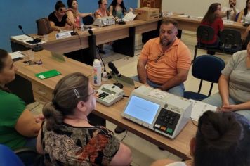 Foto - TREINAMENTO PARA MESÁRIOS DA ELEIÇÃO DO CONSELHO TUTELAR 2023