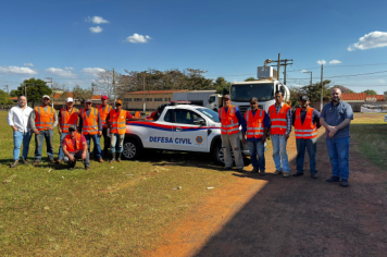 Foto - Treinamento Defesa Civil