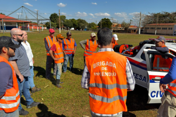 Foto - Treinamento Defesa Civil