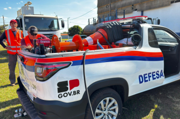 Foto - Treinamento Defesa Civil