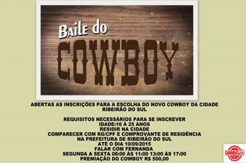 BAILE DO COWBOY