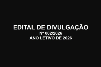 EDITAL DE DIVULGAÇÃO Nº 002/2026