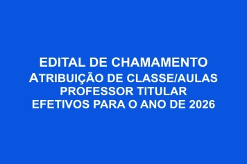 EDITAL DE RETIFICAÇÃO - DATAS ATRIBUIÇÃO