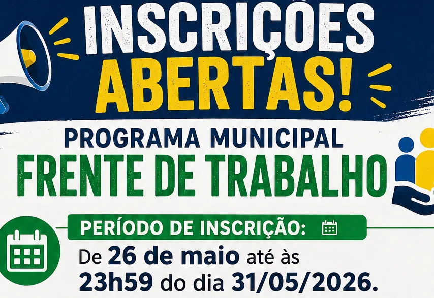 Inscrições Frente de Trabalho