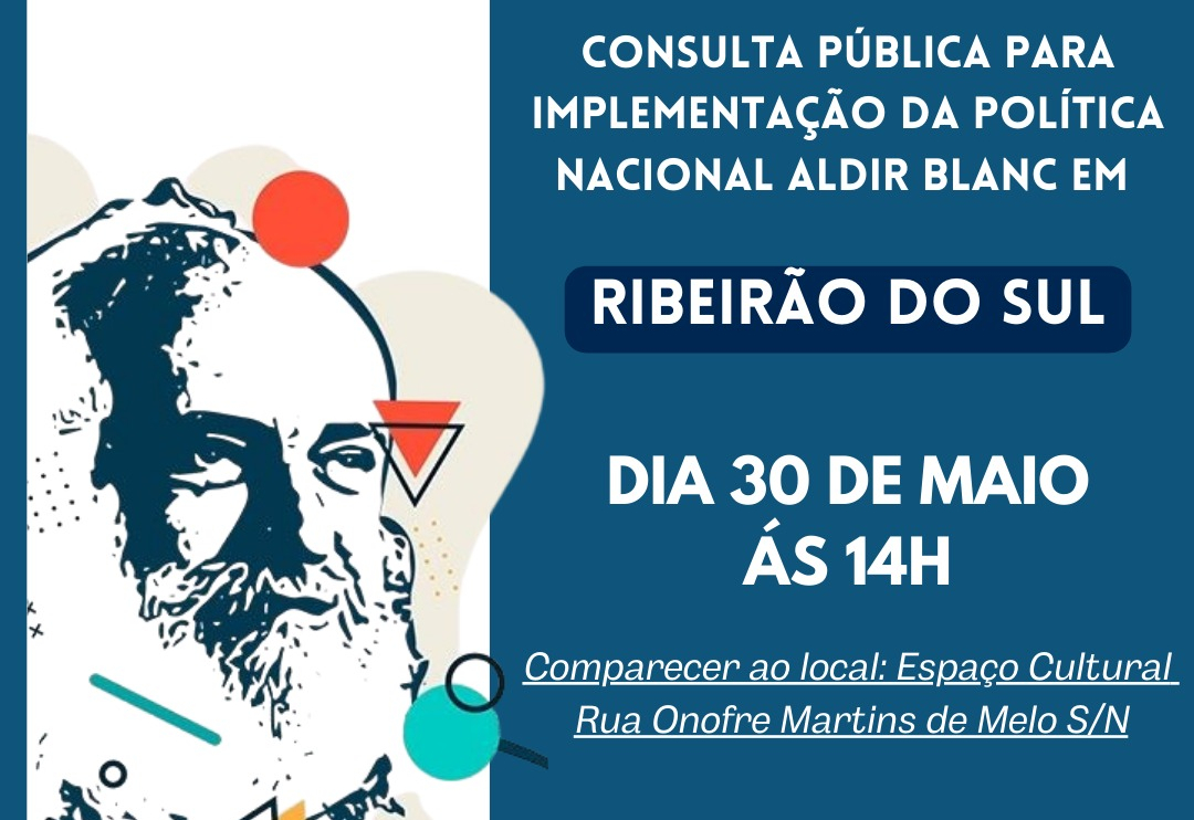 Consulta Pública para Implementação da Política Nacional Aldir Blanc 